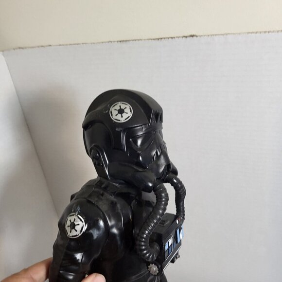Star Wars Jakks Pacific 18" Inch Big Figs Imperial Tie Fighter Pilot Figure gun - Picture 12 of 12